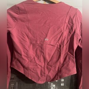 ALO Yoga Women's Rose Bomber Jacket